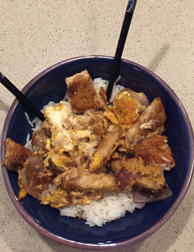 Katsudon – Pork Cutlet Bowl with Rice | TheCompanySheKeeps